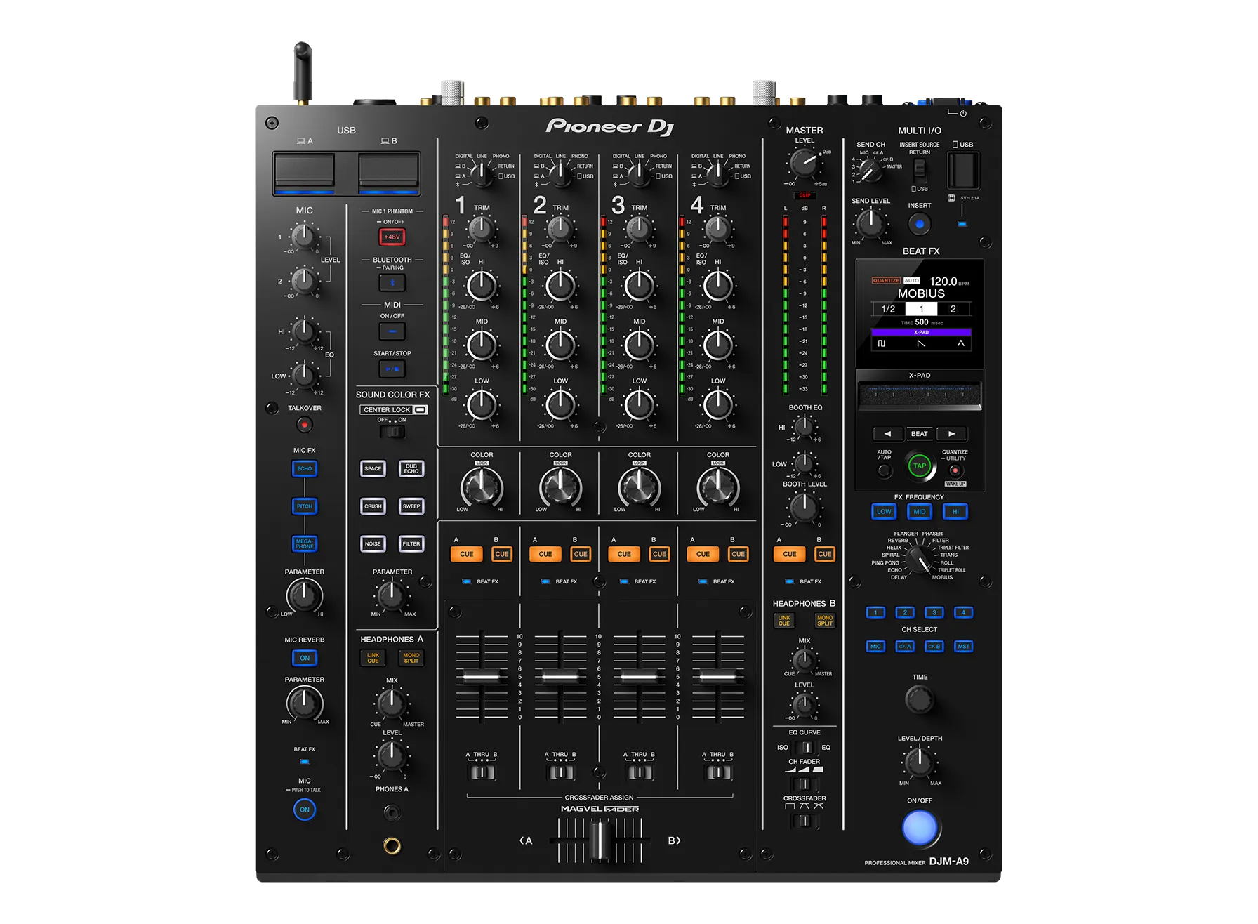 Pioneer DJ DJM-A9 4-Channel Professional Mixer