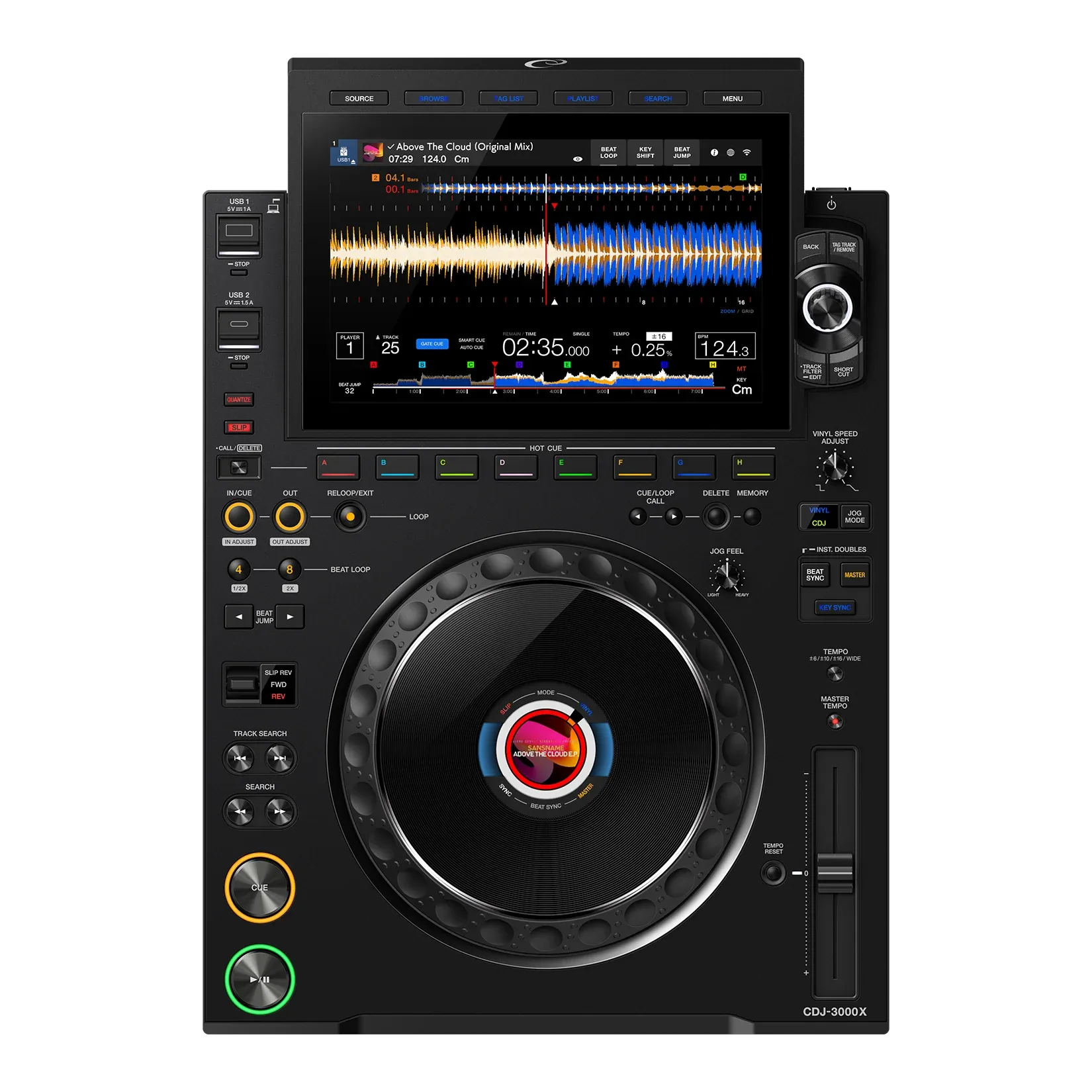 Alpha Theta CDJ-3000x Professional DJ Multi Player